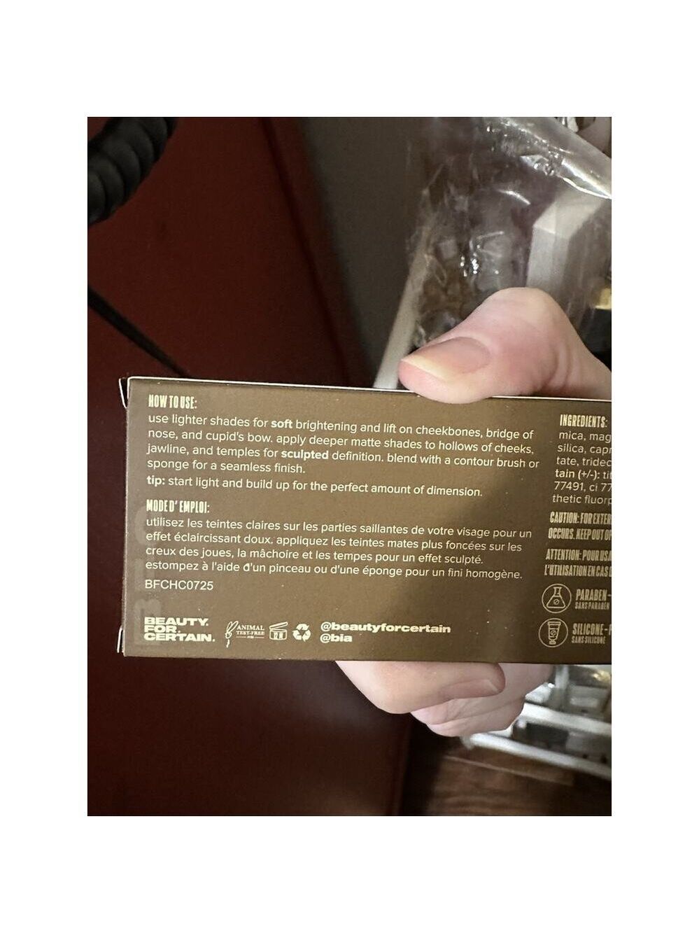 Beauty For Certain Soft To Sculpted Contour Palette 5 Shade RV$39 SHIPS fAST - Picture 3 of 4